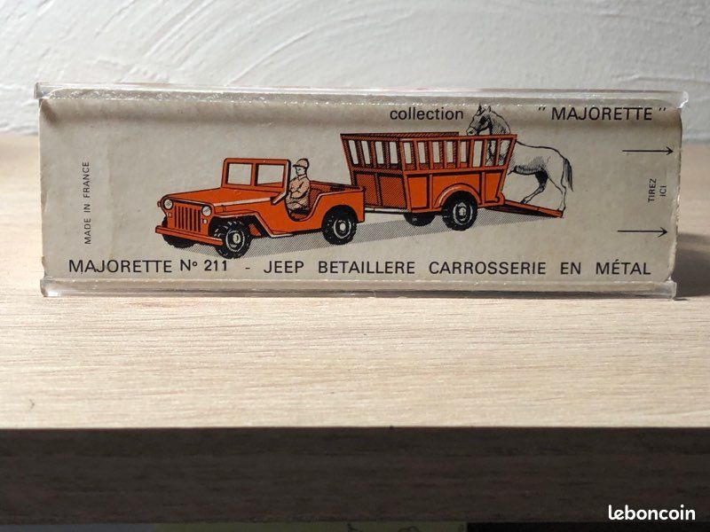 Majorette Rail Route – Lot Avec Jeep – Occasion Pour Collection
