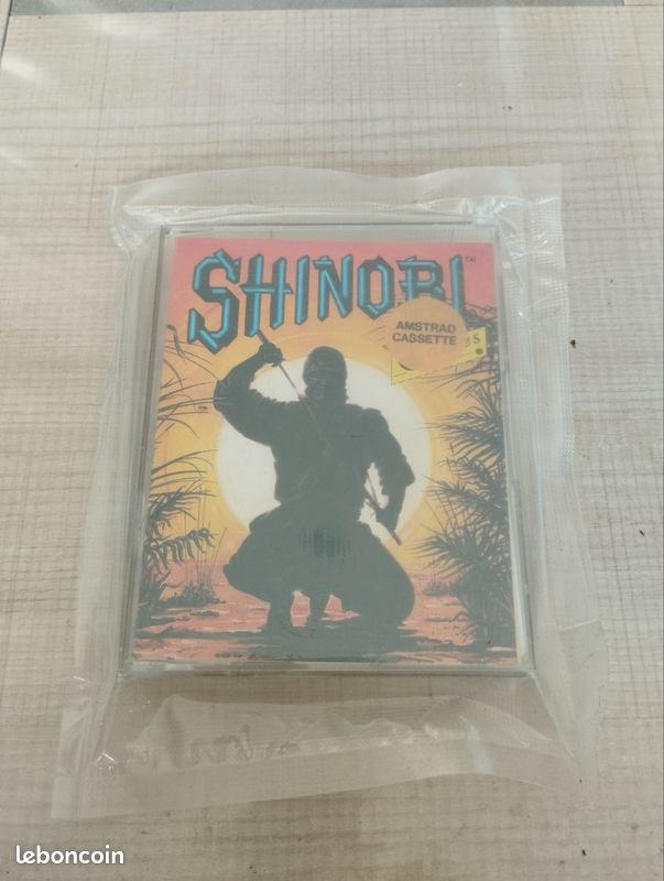 Jeu Amstrad CPC shinobi, rétro gaming (image 1)