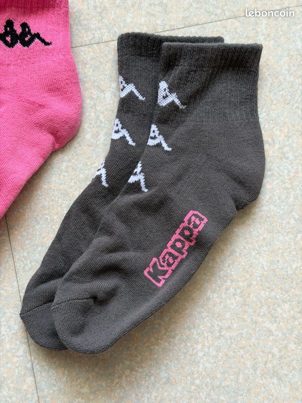 Lot 3 paires de chaussettes Kappa neuves (image 2)