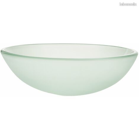 Vasque lavabo en verre (image 1)