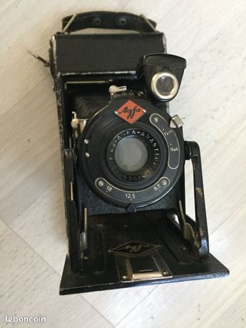 RARE - ANCIEN appareil photo à soufflet DREPY, dans son étui en cuir EUR 39,00 - FR