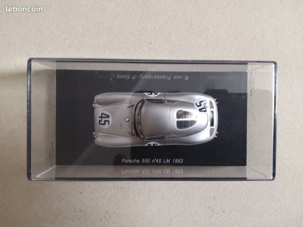 Spark 1/43 – Porsche 550 N°44 – 2nd 24H Le Mans 1953 – Résine – S1951