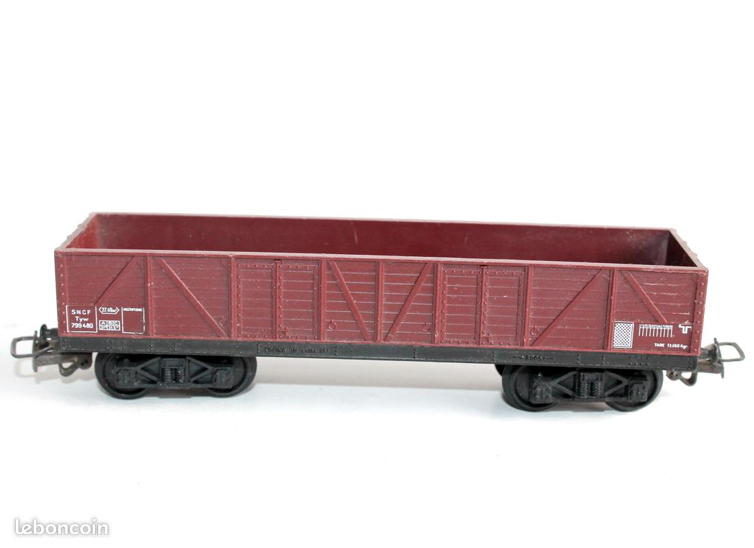 Wagons Jouef Type Tombereau à Essieux – Réf. 6225 – SNCF 106-1 – Échelle HO (1/87) – Occasion