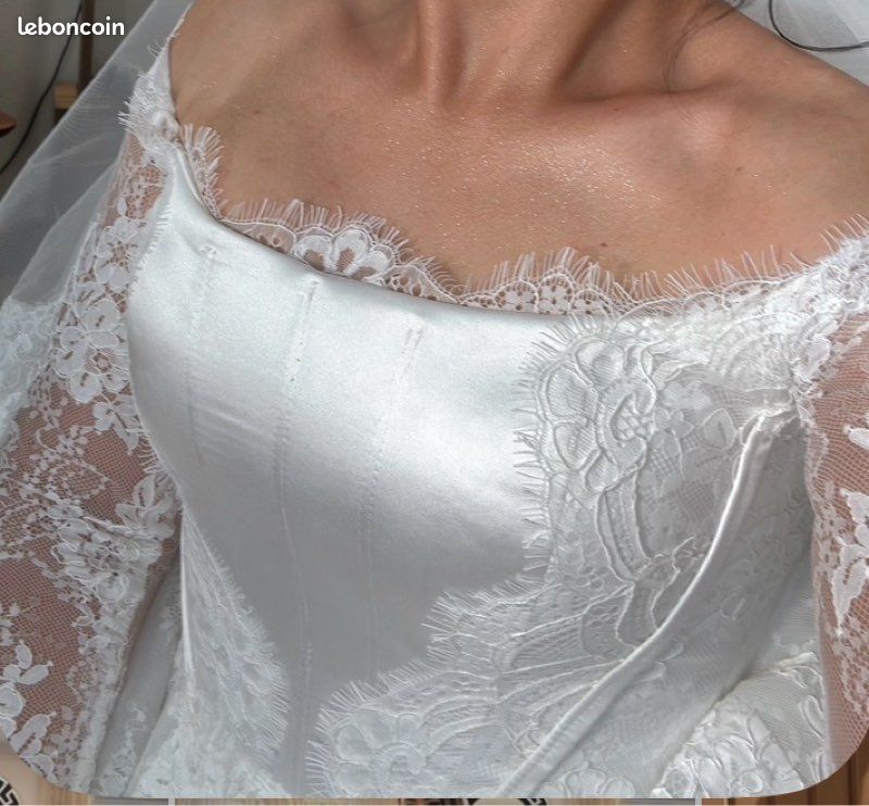 Robe de mariée - Gelinlik - dentelle luxueuse (image 1)