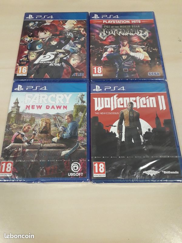 Jeux vidéos en vente (image 1)