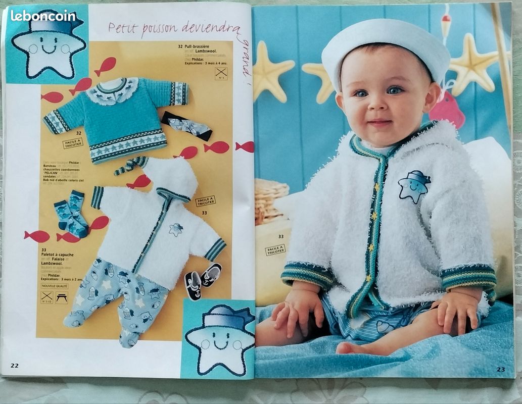 Catalogue De Tricot Vintage Del Duca N°49 - Layette Bébé Enfant - Bon état Occasion
