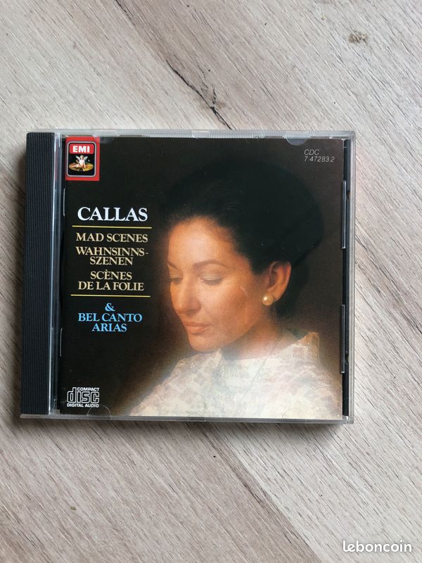 CD Maria Callas Mad Scenes & Bel Canto Arias (image 1)