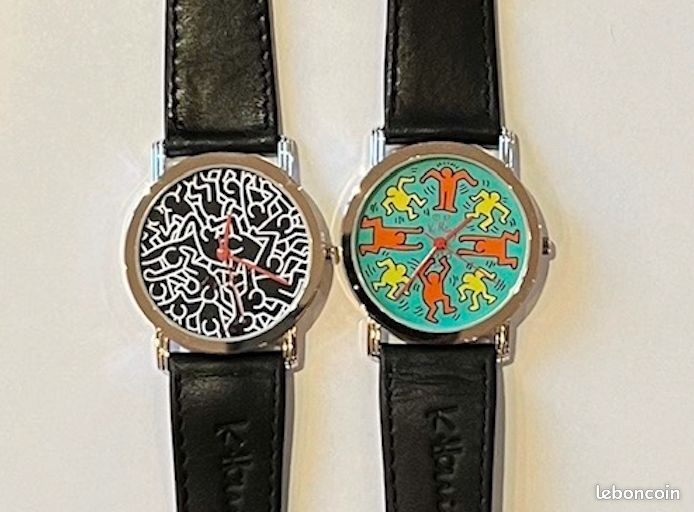 Montre Keith HARING numérotée pour LITO - design coloré (2 modèles disponibles) COLLECTOR (image 2)