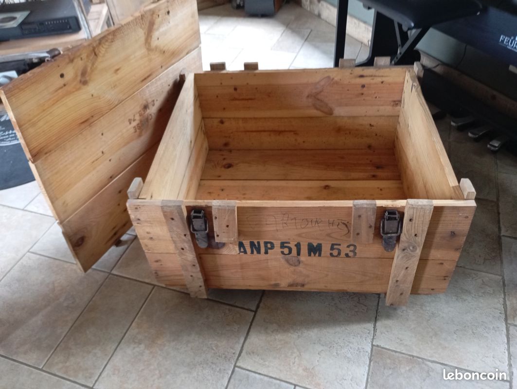 Caisse en bois militaire (image 3)
