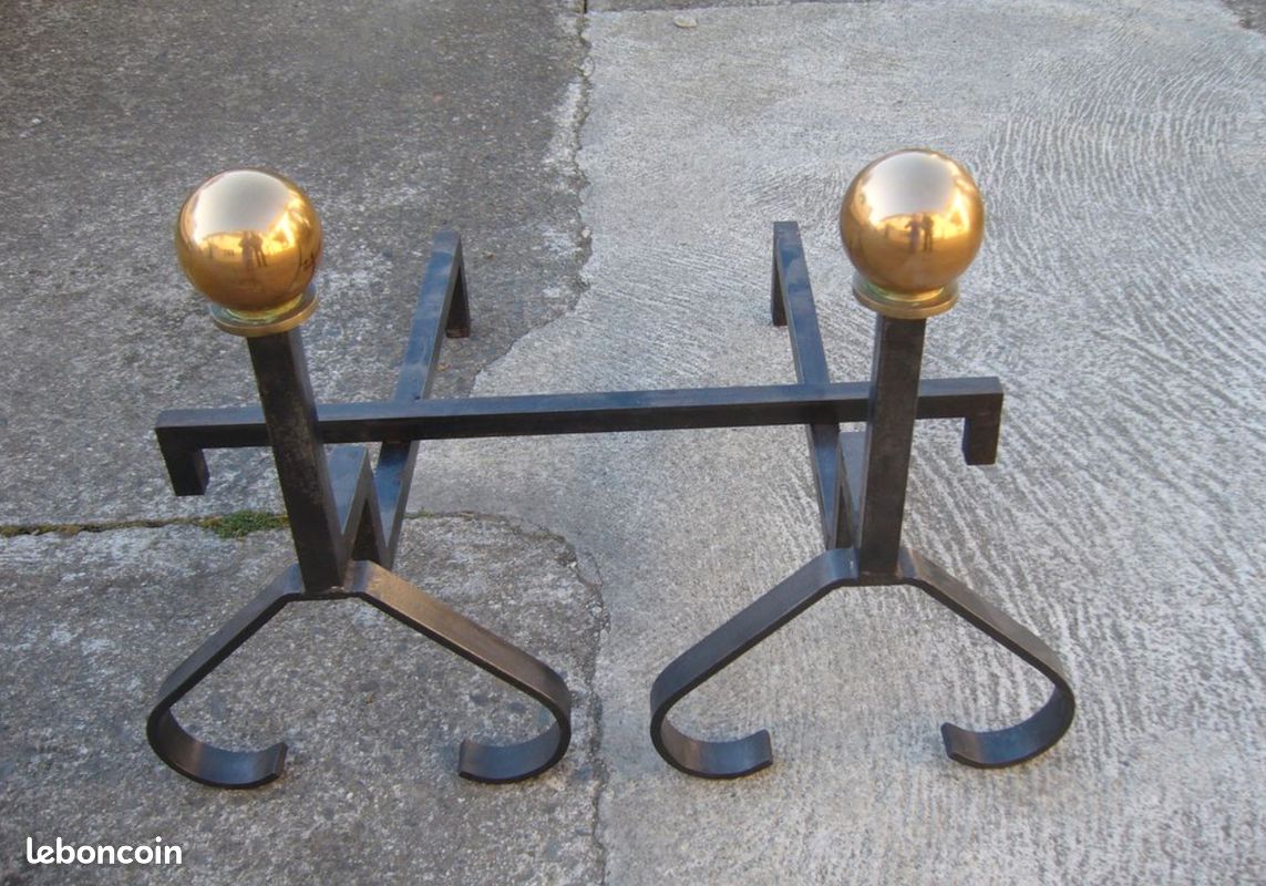Chenets pour cheminée (image 1)