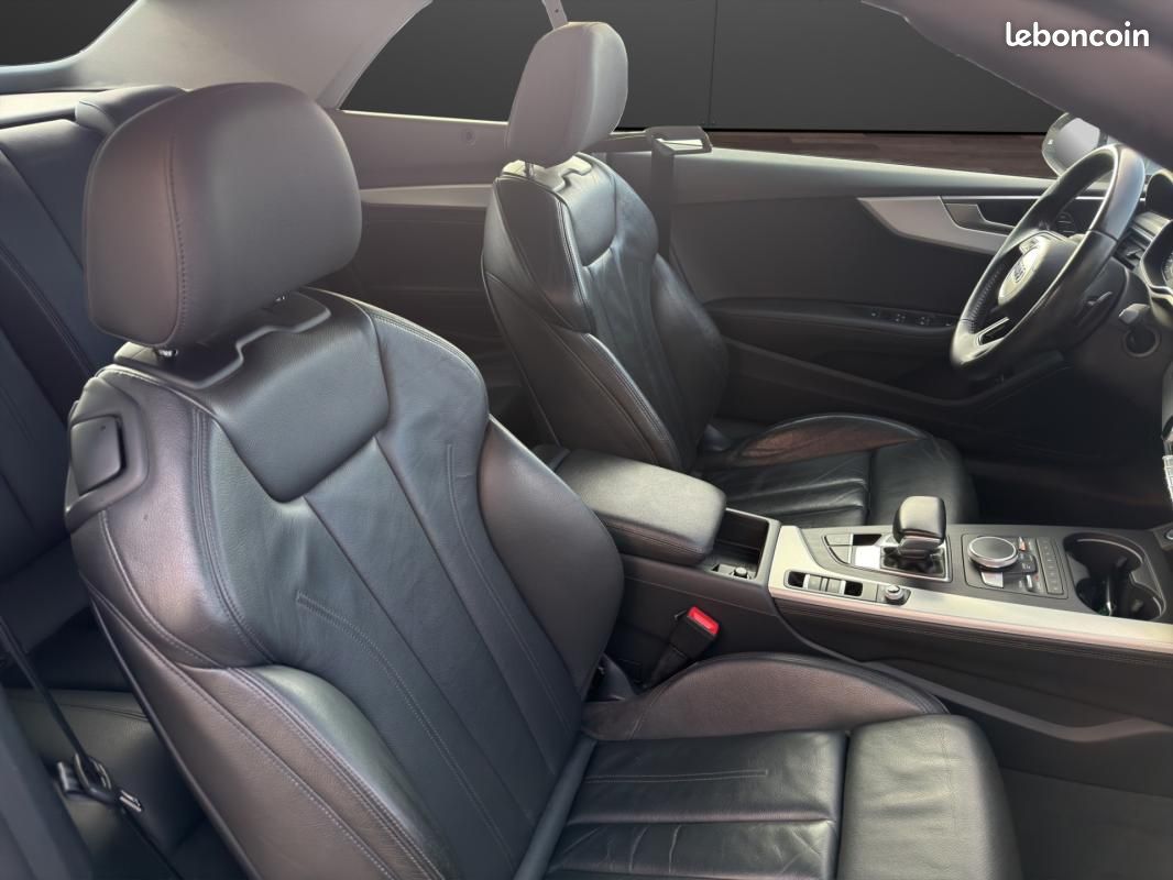 Audi A5 Cabriolet V6 3.0 TDI 218 S tronic 7 Quattro Design Luxe FRANCAISE (image 15)