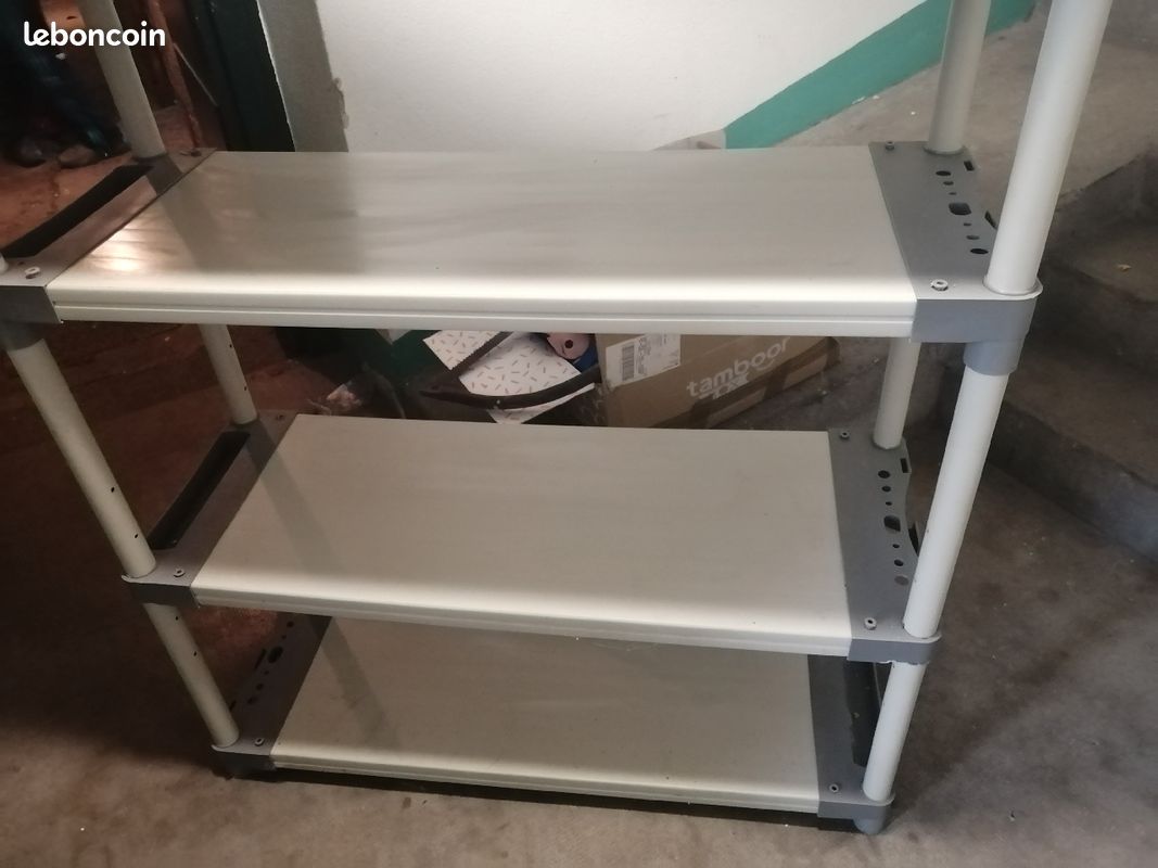 Deux Étagères en plastique 170cm (image 3)