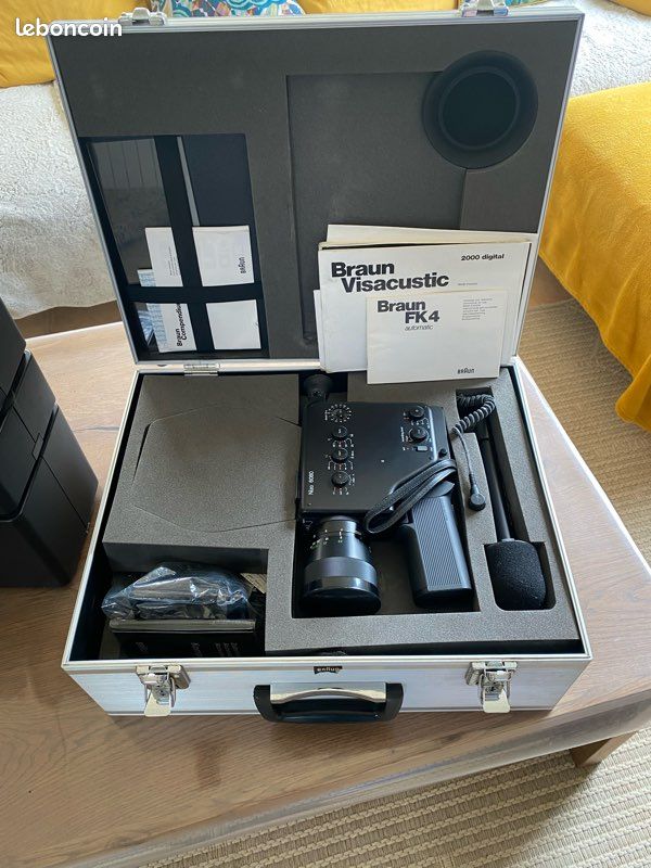 Caméra Super8 sonore BRAUN Nizo 6080 Projecteur de cinéma stéréo