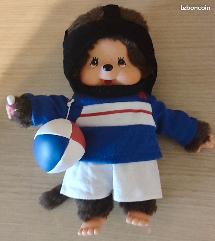 Peluche Kiki Qui Pleure – TAGONOMONCHHICHI, SEKIGUCHI, 1974, Japon (Très Rare, Occasion)