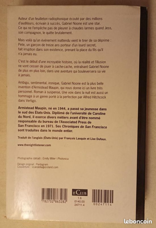 Une Voix Dans La Nuit - Armistead Maupin (image 3)