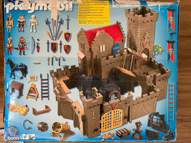 Château de chevaliers playmobile 6000 + 6373 + 6371 (image 10)