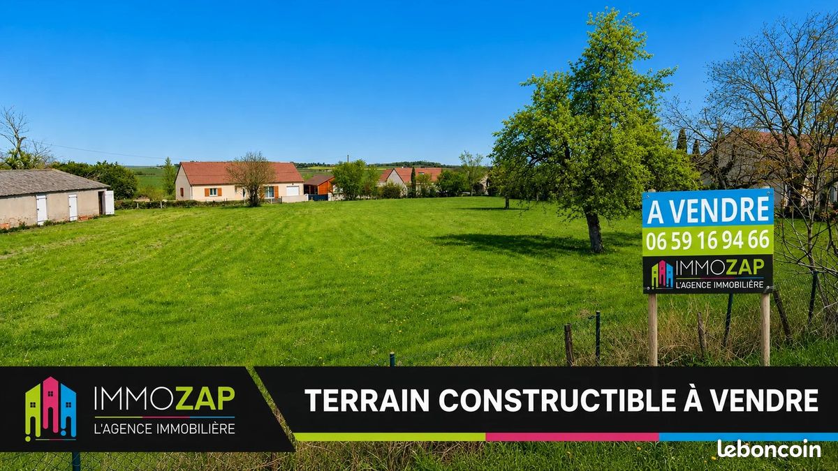 Terrain 2291 m² · à Saulcet · 2 291 m² · 34 500 €