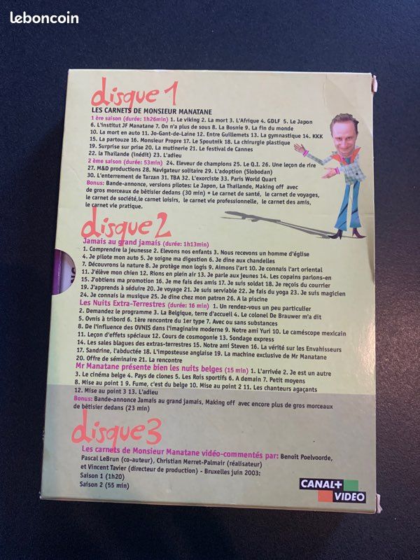 DVD benoit poelvoorde Mr Manatane (image 2)