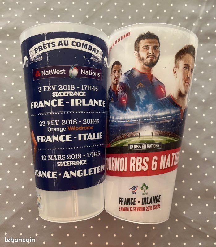 Lot Ecocup 50 cl rugby (image 2)