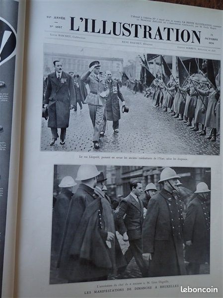Illustration 1936 4887 espagne bruxelles rexiste mimetisme louis napoleon syrie haute djezireh statue de la liberte delphes suzanne bianchetti folies bergeres josephine baker la jungle merveilleuse (image 2)