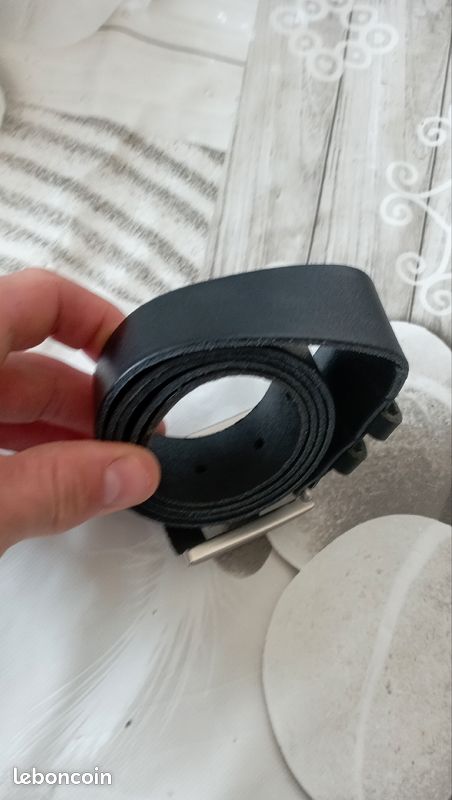 Lot de ceinture en cuir taille M (image 3)