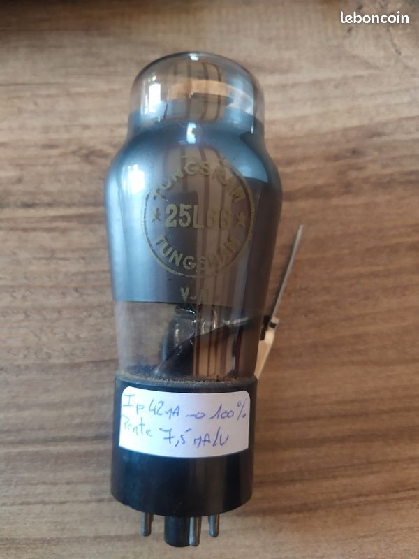 Tube Tungsram 47 – Penthode De Puissance Audio – NOS Neuf En Boîte – Made In Italy