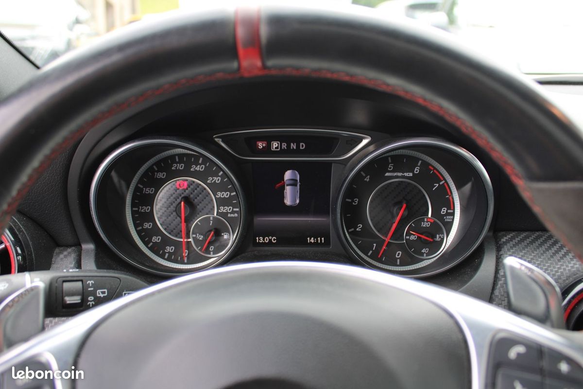 Mercedes CLASSE A 45 AMG "4MATIC" 380 CV GPS CAMÉRA JA 19 USB RECARO FULL LED BOITE SPEEDSHIFT-DCT (image 20)