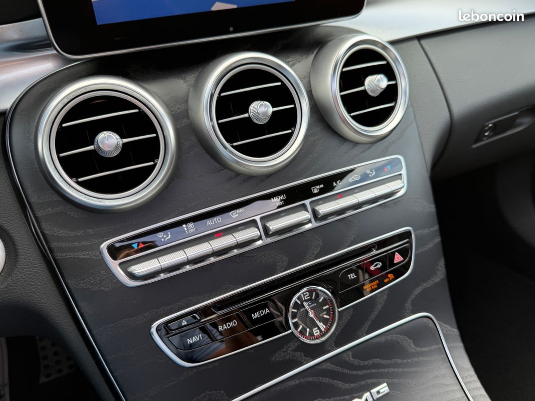 MERCEDES-BENZ CLASSE C C63 S AMG T 4.0 V8 BI-TURBO 510CH DCT + DE 20ke D'OPTIONS TO ECHAP SPORT CAM 360 FULL OPTIONS +++ (image 48)