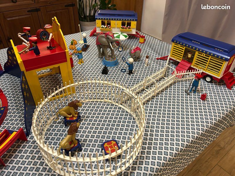 Playmobil Cirque Romani 3720 - Vintage - Très Bon état - Figurines Animaux