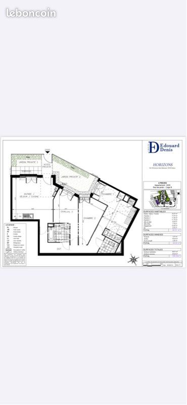 Appartement 4 pièces 84 m² · à Drancy · 84 m² · 1 520 €