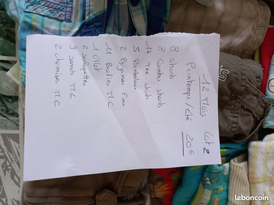 Lots vétements bébés et enfants (image 7)