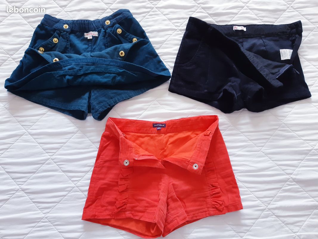 2 shorts d'hiver fille 8 ans TBE (image 3)