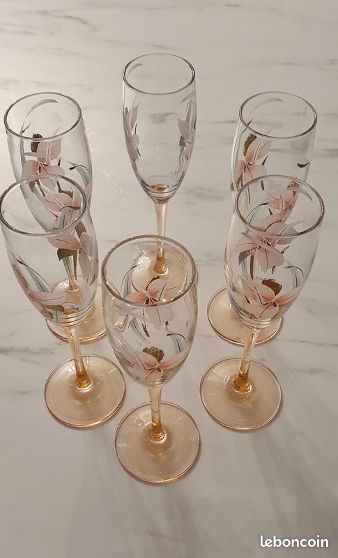 Lot de 6 flûtes à champagne Luminarc (image 1)