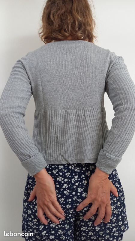 Gilet gris etam (image 3)