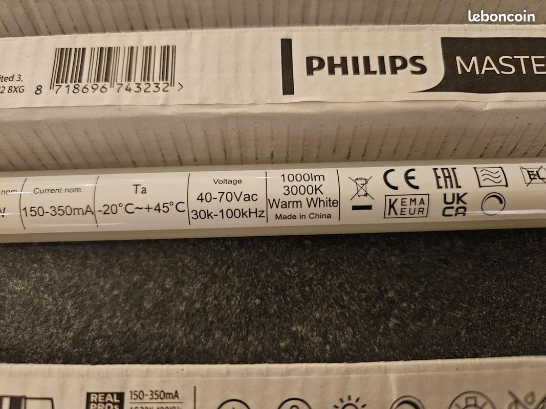 Lot de 3 Tubes LED Philips Master T5 (image 4)