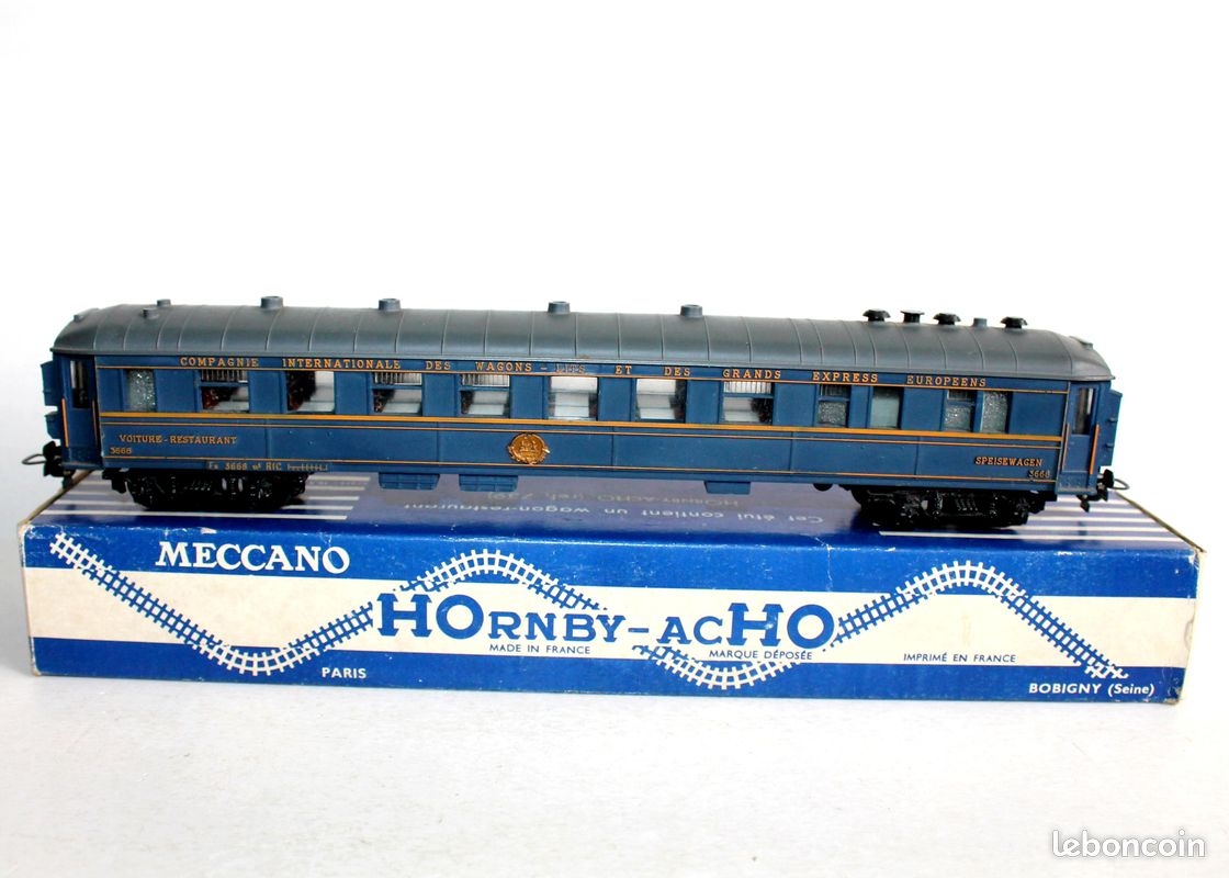Trains, HO, Hornby, voiture rame Rheingold compartiment