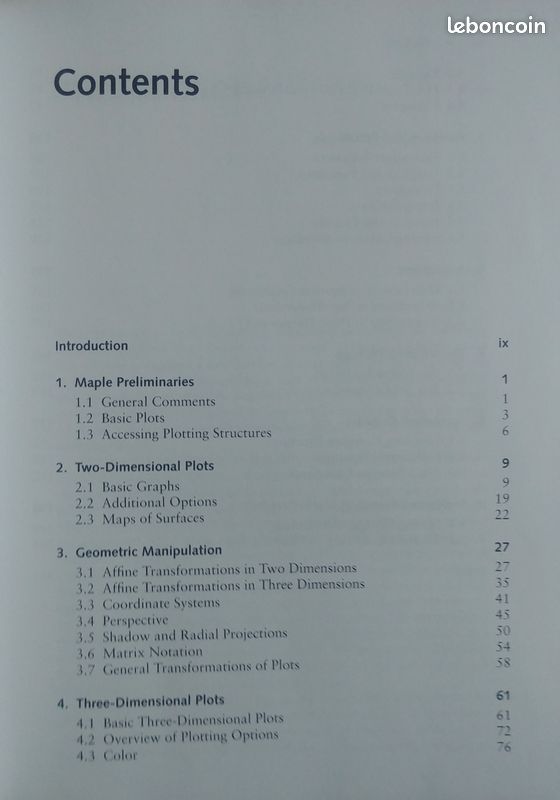 Discovering Curves and Surfaces With Maple, Maciej Klimek, 1997 (1er édition) (image 5)