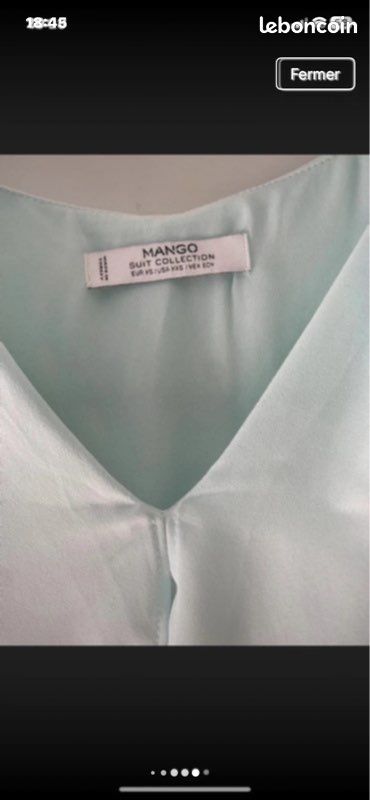 Lot de 2 hauts fluides mango etc (image 7)