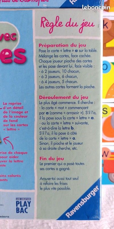 Je joue avec les lettres Ravensburger (image 2)