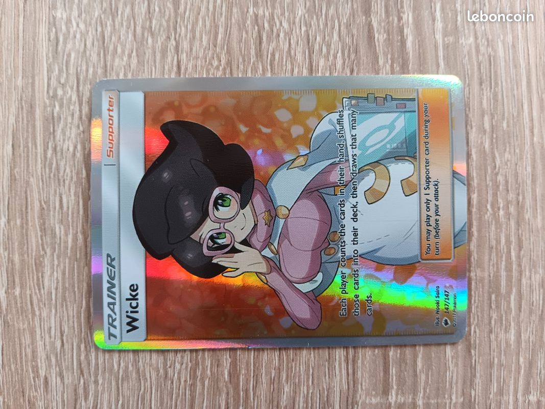 Carte pokemon Wicke - Collection