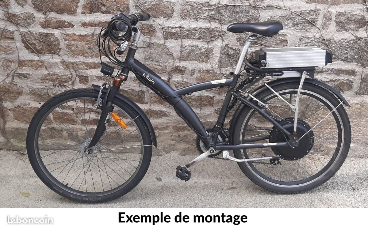 Kit vélo électrique électrique 26'' 1000W Régénération au freinage - Vélos