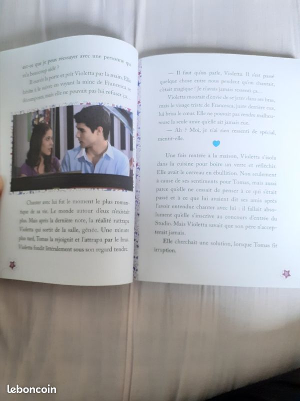 Livre violetta "jusqu au bout du rêve " Disney (image 3)