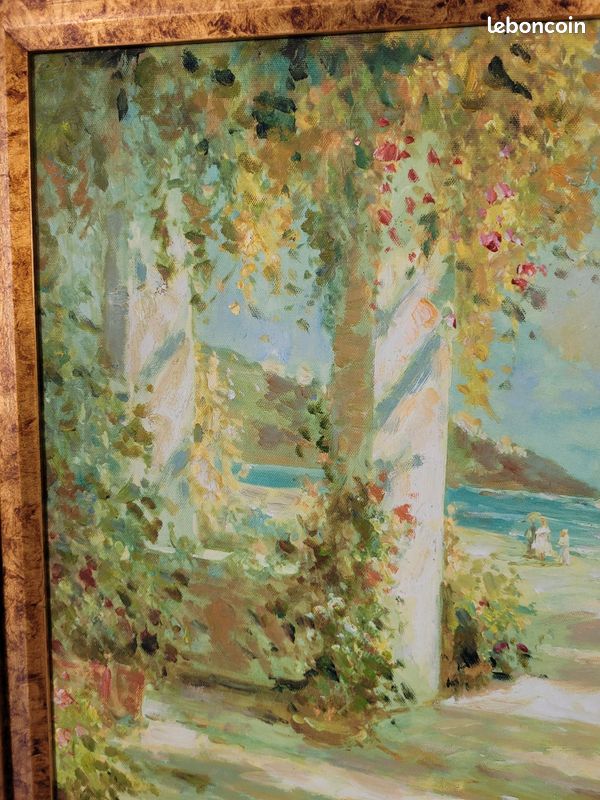 Peinture sur toile, huile, signée comme L. Samuel (image 4)