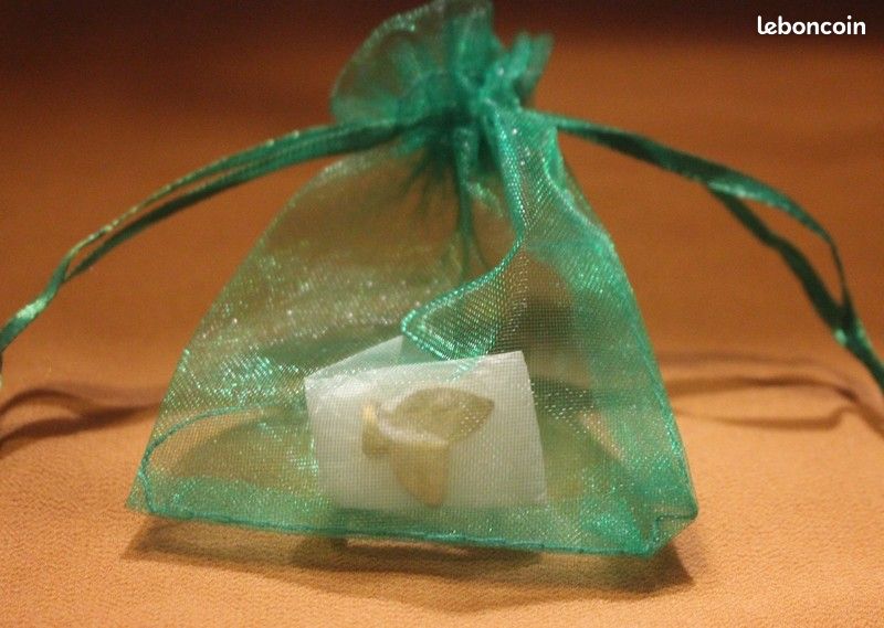 #Pendentif doré 2 feuilles NEUF (image 6)