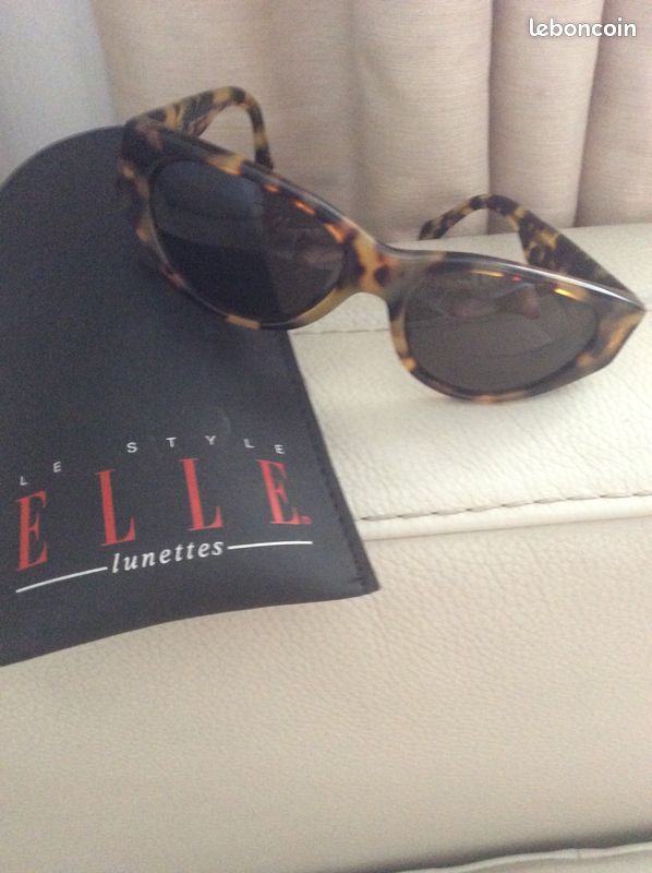 Lunettes solaires vintage marque elle (image 2)