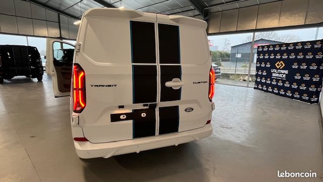 41 490 HT / Ford transit custom sport 320 l2h1 2.0 ecoblue 170 cv bva BLANC / neuf / tva recuperable (image 8)