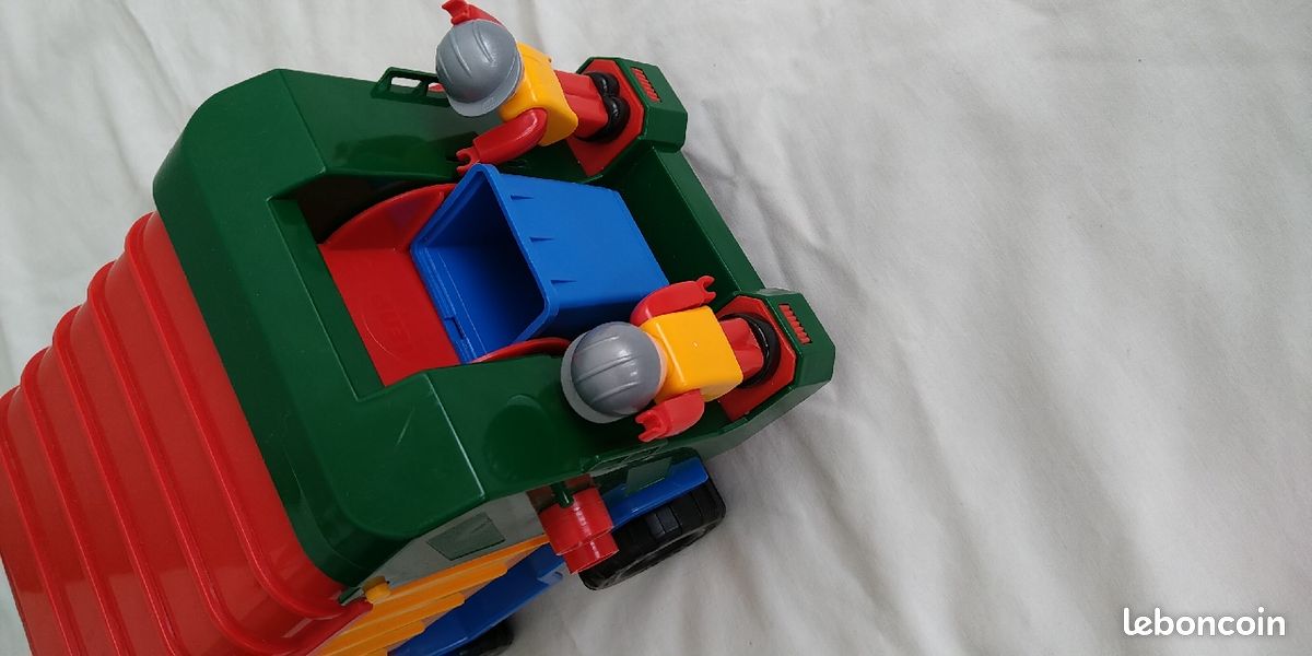 Camion de poubelles jouet enfant (image 2)