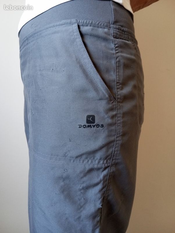 Lot de 2 joggings pantacourt Décathlon Domyos - Taille M (image 11)