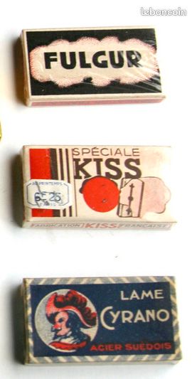 Collection de lames de rasoir vintage (1940-41) (image 2)