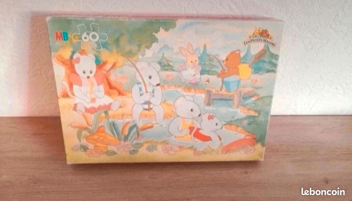 Puzzle vintage les petits malins (image 1)